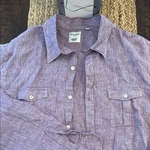 Baird McNutt Linen shirt XL